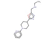 1,3,4-OXADIAZOLE-2-METHANAMINE, N-ETHYL-5-[1-(2-PYRIDINYL)-4-PIPERIDINYL]-
