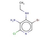 3-AMINO-5-BROMO-2-CHLORO-4-ETHYLAMINOPYRIDINE