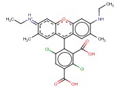 N-(9-(2,4-DICARBOXY-3,6-DICHLOROPHENYL)-6-(ETHYLAMINO)-2,7-DIMETHYL-3H-XANTHEN-3-YLIDENE)ETHANAMINIUM