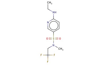 6-(ETHYLAMINO)-N-METHYL-N-(2,2,2-TRIFLUOROETHYL)PYRIDINE-3-SULFONAMIDE