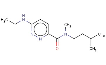 6-(ETHYLAMINO)-N-METHYL-N-(3-METHYLBUTYL)PYRIDAZINE-3-CARBOXAMIDE