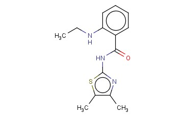 N-(DIMETHYL-1,3-THIAZOL-2-YL)-2-(ETHYLAMINO)BENZAMIDE