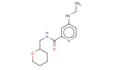 4-(ETHYLAMINO)-N-(OXAN-2-YLMETHYL)PYRIDINE-2-CARBOXAMIDE