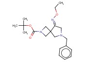2,6-<span class='lighter'>二</span>氮杂螺[3.4]辛烷-2-羧酸酸，8-(<span class='lighter'>乙</span>氧基<span class='lighter'>亚</span><span class='lighter'>氨基</span>）-6-（苯甲基）-1,1-<span class='lighter'>二</span>甲基乙基<span class='lighter'>酯</span>