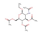 乙基-2-<span class='lighter'>乙酰</span><span class='lighter'>氨基</span>-3,4,6-三-O-<span class='lighter'>乙酰</span>基-2-脱氧-Β-D-吡喃葡萄糖苷