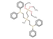 BIS(2-DIPHENYLPHOSPHINOETHYL)-METHYLSILYLETHYLTRIETHOXYSILANE