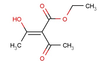 ETHYL <span class='lighter'>2-ACETYL-3-HYDROXY-2-BUTENOATE</span>