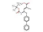 (4R)-5-[1,1'-Biphenyl]-4-yl-4-[[(1,1-dimethyl-ethoxy)carbonyl]amino]-2-methyl-2-pentenoic acid ethyl ester