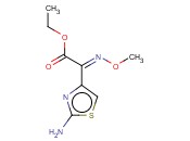 2-<span class='lighter'>氨基</span>-α-(甲氧亚<span class='lighter'>氨基</span>)-4-噻唑乙酸<span class='lighter'>乙酯</span>