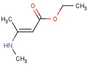 ETHYL 3-(METHYL<span class='lighter'>AMINO</span>)-2-BUTENOATE