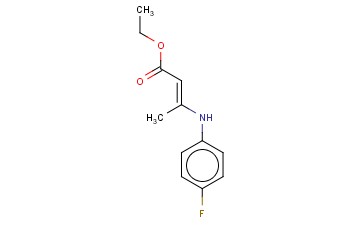 3-(4-氟苯<span class='lighter'>氨基</span>)丁烯<span class='lighter'>酸</span>乙酯