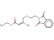 3-<span class='lighter'>氨基</span>-4-(2-邻苯二甲酰亚<span class='lighter'>氨基</span><span class='lighter'>乙</span>氧基)<span class='lighter'>巴豆</span><span class='lighter'>酸</span><span class='lighter'>乙</span><span class='lighter'>酯</span>