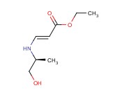 (S,E)-ETHYL 3-(1-HYDROXYPROPAN-2-YLAMINO)ACRYLATE