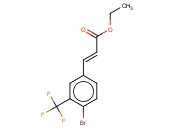 (E)-ETHYL 3-(4-BROMO-3-(TRIFLUOROMETHYL)PHENYL)ACRYLATE