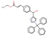 (E)-ETHYL 3-(4-(HYDROXY(1-TRITYL-1H-IMIDAZOL-4-YL)METHYL)PHENYL)ACRYLATE