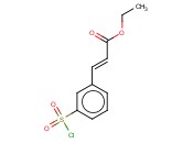 ETHYL 3-(3-CHLOROSULFONYLPHENYL)ACRYLATE