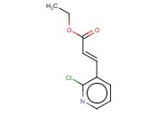 3-(2-CHLORO-PYRIDIN-3-<span class='lighter'>YL</span>)-<span class='lighter'>ACRYLIC</span> ACID ETHYL ESTER