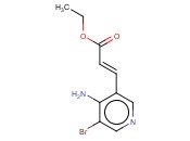 3-(4-<span class='lighter'>氨基</span>-5-溴-3-吡啶基)丙烯<span class='lighter'>酸</span><span class='lighter'>乙</span><span class='lighter'>酯</span>