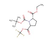 1,2,5-PYRROLIDINETRICARBOXYLIC ACID, 1-(1,1-DIMETHYLETHYL) 2-ETHYL ESTER-5-TRIFLUOROMETHYL ESTER, (2S)-REL-