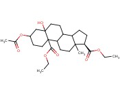 ET 3-BETA-<span class='lighter'>ACO</span>-17-ALPHA-ETHOXYCARBONYL-5-HYDROXY-5-BETA,14-BETA-ANDROSTAN-19-OATE