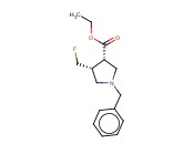 (3S,4R)-ETHYL 1-BENZYL-4-(FLUOROMETHYL)PYRROLIDINE-3-CARBOXYLATE