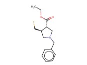 (3S,4S)-ETHYL 1-BENZYL-4-(FLUOROMETHYL)PYRROLIDINE-3-CARBOXYLATE
