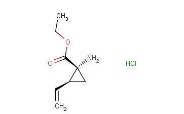 (1R,2S)-1-氨基-2-乙烯基-<span class='lighter'>环</span><span class='lighter'>丙</span>羧酸乙酯<span class='lighter'>盐酸盐</span>(1:1)