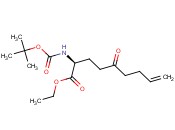(2S)-2-[[(叔丁氧基)羰基]<span class='lighter'>氨基</span>]-5-氧代-8-壬烯<span class='lighter'>酸</span><span class='lighter'>乙</span><span class='lighter'>酯</span>