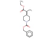 BENZYL 4-(1-ETHOXY-1-OXOPROPAN-2-YLIDENE)PIPERIDINE-1-CARBOXYLATE