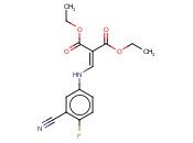 DIETHYL 2-((3-CYANO-4-FLUOROPHENYLAMINO)METHYLENE)MALONATE