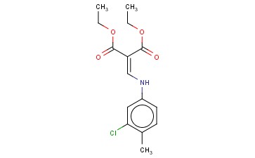 2-((3-氯-4-甲基苯基氨基)亚甲基)丙二酸二乙酯