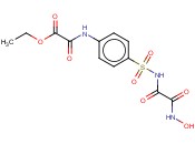 乙基 [(4-{[(羟<span class='lighter'>氨基</span>)(羰基)<span class='lighter'>乙酰</span>基]氨磺酰}苯基)<span class='lighter'>氨基</span>](羰基)乙酸酯