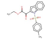 1H-INDOLE-2-ACETIC ACID, 1-[(4-METHYLPHENYL)SULFONYL]-ALPHA-OXO-, ETHYL ESTER