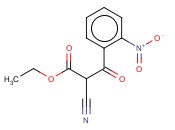 BENZENEPROPANOIC ACID, ALPHA-CYANO-2-NITRO-BETA-OXO-, ETHYL ESTER