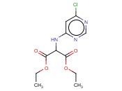 2-(6-CHLORO-PYRIMIDIN-4-YLAMINO)-MALONIC ACID DIETHYL ESTER