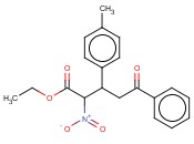 BENZENEPENTANOIC ACID, ALPHA-NITRO-DELTA-OXO-BETA-(P-TOLYLPHENYL-), ETHYL ESTER