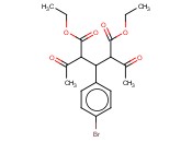 DIETHYL 2,4-DIACETYL-3-(4-BROMOPHENYL)PENTANEDIOATE