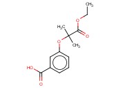 BENZOIC ACID, 3-(2-ETHOXY-1,1-DIMETHYL-2-OXOETHOXY)-