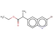 ETHYL 2-(3-BROMOQUINOLIN-6-YL)PROPANOATE
