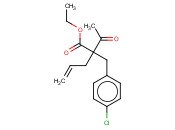 BENZENEPROPANOIC ACID, ALPHA-ACETYL-4-CHLORO-ALPHA-2-PROPEN-1-YL-, ETHYL ESTER