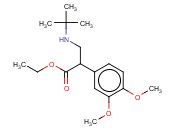 ETHYL 3-(TERT-BUTYLAMINO)-2-(3',4'-DIMETHOXYPHENYL)-PROPIONATE