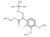 ETHYL 3-(TERT-BUTYLAMINO)-2-(2'-FLUORO-3',4'-DIMETHOXYPHENYL)-PROPIONATE