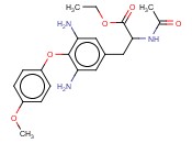 3,5-二<span class='lighter'>氨基</span>-4-(4-<span class='lighter'>甲</span>氧苯氧基)-N-<span class='lighter'>乙酰</span>-L-苯丙氨酸乙<span class='lighter'>酯</span>