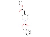 BENZYL 4-(2-ETHOXY-2-OXOETHYLIDENE)PIPERIDINE-1-CARBOXYLATE