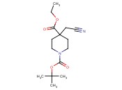 1,4-PIPERIDINEDICARBOXYLIC ACID, 4-(CYANOMETHYL)-, 1-(1,1-DIMETHYLETHYL) 4-ETHYL ESTER