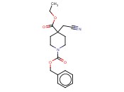 1-CBZ-4-CYANOMETHYLPIPERIDINE-4-CARBOXYLIC ACID ETHYL ESTER