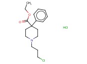 ETHYL 1-(3-CHLOROPROPYL)-4-<span class='lighter'>PHENYLPIPERIDINE</span>-4-CARBOXYLATE HYDROCHLORIDE
