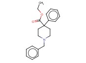 ETHYL 1-BENZYL-4-PHENYLPIPERIDINE-4-CARBOXYLATE