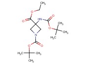 ETHYL 1-BOC-3-(BOC-AMINO)AZETIDINE-3-CARBOXYLATE