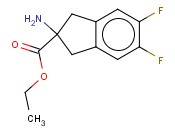 2-AMINO-5,6-DIFLUORO-INDAN-2-CARBOXYLIC ACID ETHYL ESTER